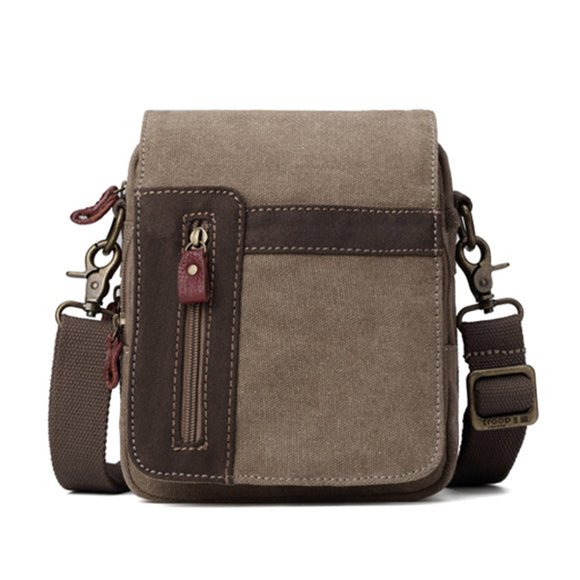 Men Outdoor Casual Canvas Vintage Crossbody Bag