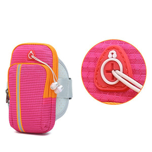 Clever Bee Waterproof Sport Waist Arm Bag Cell Phone Bag Key Holder With Headphone Plug