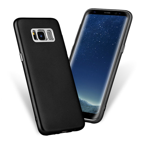 Plating Coating Shockproof Soft TPU Case Cover for Samsung Galaxy S8 Plus 6.2 Inch