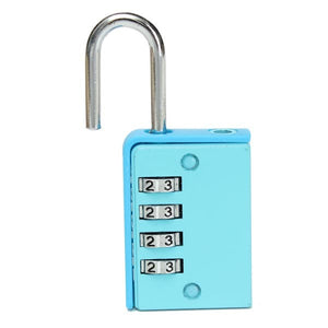 4 Digit Combination Home Door Toolbox Lock Luggage Suitcase Padlock