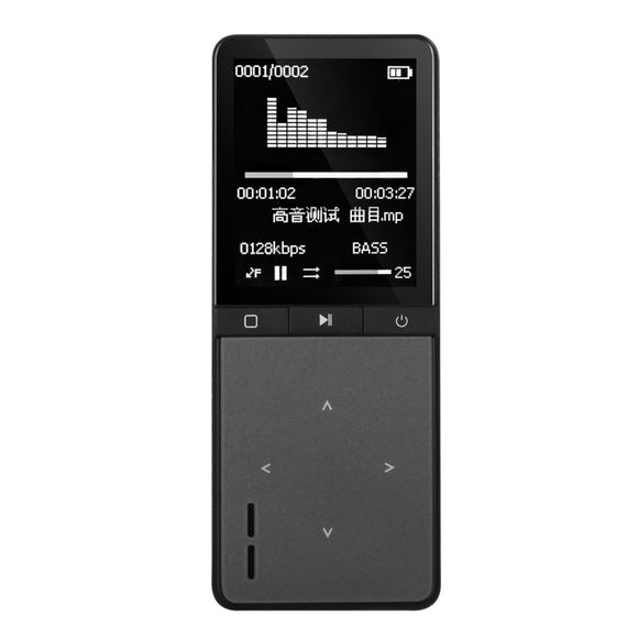 ONN W8 Bluetooth 3.0 Sport 8GB MP3 Player with Built-in Speaker FM Radio Pedometer APE Flac