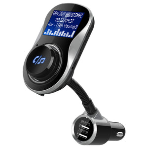 BC26 bluetooth Car Kit Handsfree Wireless FM Transmitter Modulator Car Charger