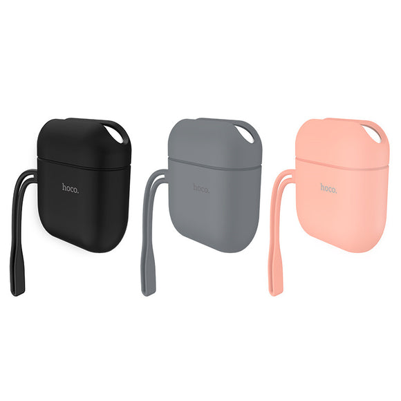 HOCO WB12 Silicone Protective Bag Earphone Storage Case for iPhone Airpods1/2 bluetooth Headphone
