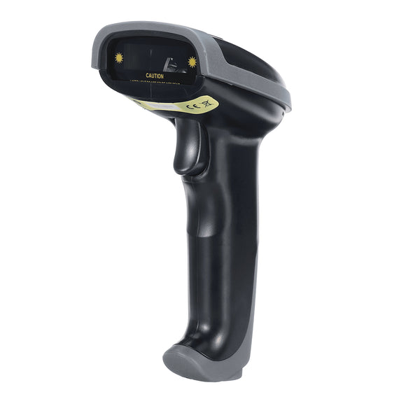 2 in 1 2.4G Wireless Wired Barcode Scanner Handheld Scanning Bar Code Reader