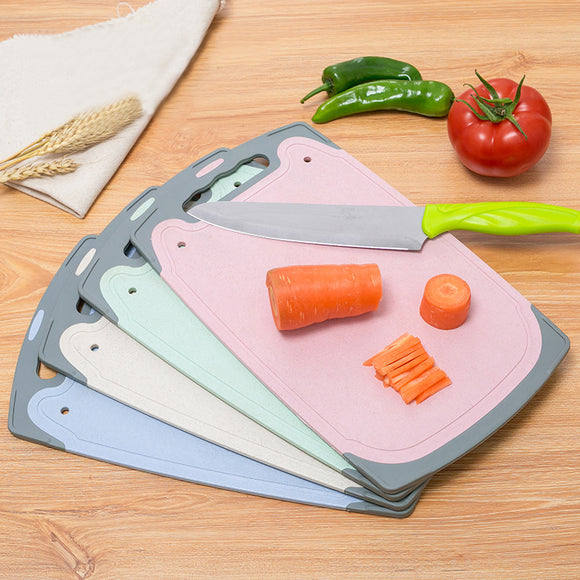 Wheat Straw Kitchen Cutting Board Creative Rectangilar Corrosion-resistant Chopping Block