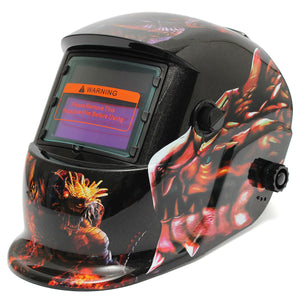 Dinosaur Solar Auto Darkening Welding Helmet Welder Grinding Mask