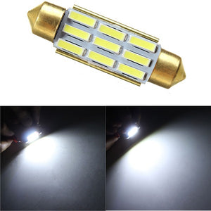 39MM 7020 9SMD Festoon Reverse Light Interior LED Light Decode Non-polar with Radiating Function