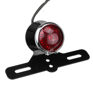 Motorcycle Stop Brake License Plate LED Light Motorbike Rear Tail Turn Signal