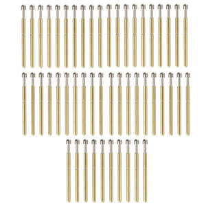 50pcs P75-D2 Dia 1.02mm 100g Spring Test Probe Pogo Pins