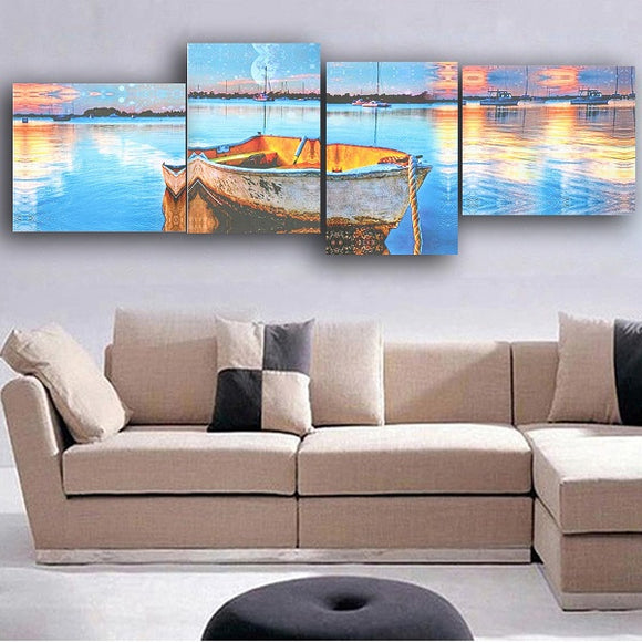 Huge Mordern Abstract Wall Decor Art Oil Pinting on Canvas no Frame