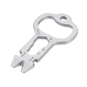 EDC Tools Multi-tool Key Ring Opener Nail Puller Survival Camping Gadget