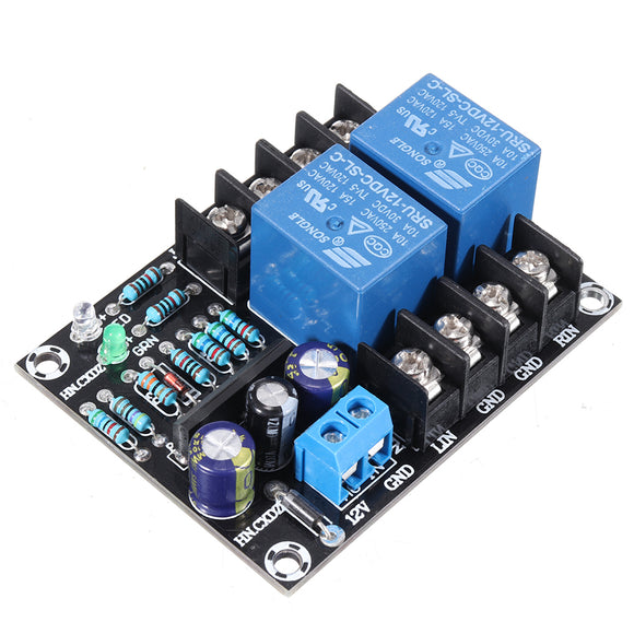 UPC1237 Dual Channel Speaker Power Amplifier Circuit Protection Board Boot Mute Delay Protect Module DC 12-24V