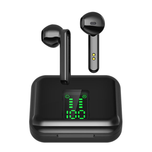 New Bakeey L12 TWS True Wireless Headphone Stereo bluetooth 5.0 Earphone LED Display Sport In-ear Headset for iOS Android