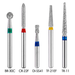 50pcs Dental Diamond Burs FG Diamond Burs