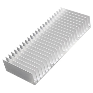 150x60x25mm Aluminum Heat Sink For Electronics Computer Electric Equipment