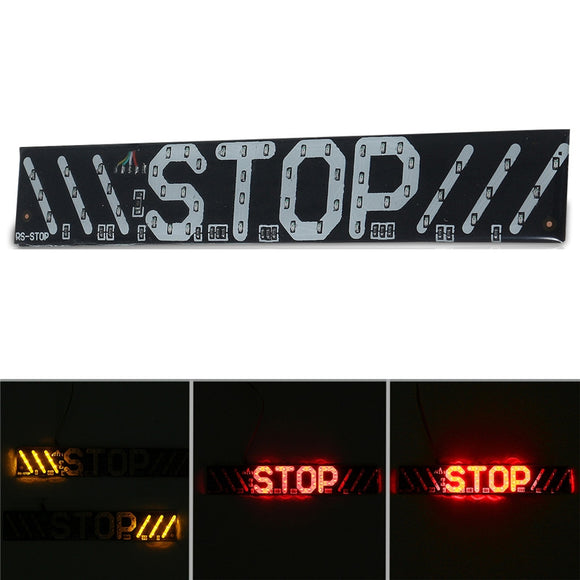 12V 3in1 Motorcycle Stop Tail Light LED Brake Light Turn Signal Strip Lamp Waterproof