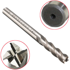 6mm Shank Aluminum Hard HSS Cutter Blade 662468mm Lengthened End Mill Router Bit