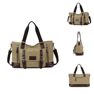 Men Canvas New Style Casual Shoulder Sling Bag Handbag Travel Bag