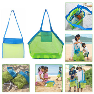 IPRee Outdoor Children Beach Pouch Toy Storage Bag Travel Kit Sand Digging Collection Pack