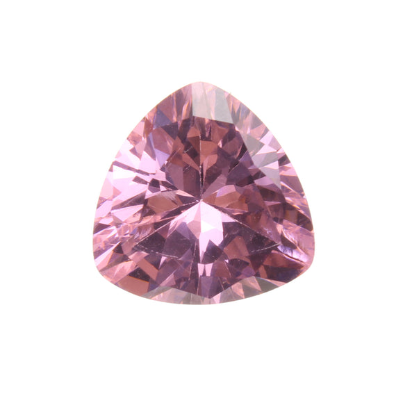12mm Pink Sapphire Unheated Trillion Cut DIY Making Loose Gemstone