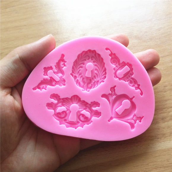 Silicone Lace Mold Fondant Cake Chocolate Mold Kitchen Baking Cake Decoration Tool