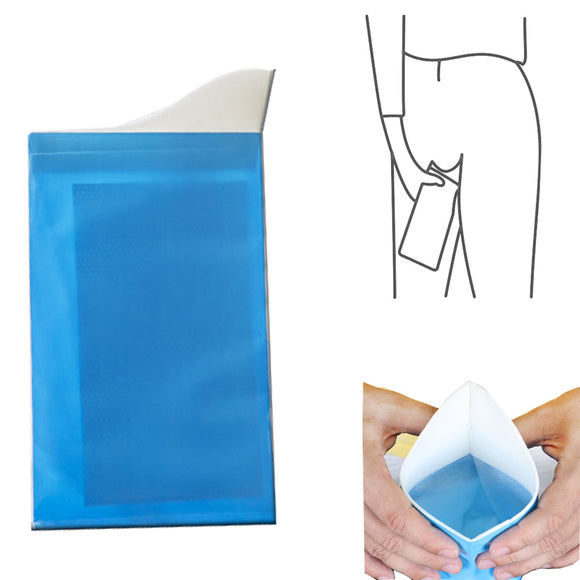 Honana TX-982 Bathroom Portable Mini Emergency Toilet Urinate Bag Travel Outdoor Pee Vomiting Bag