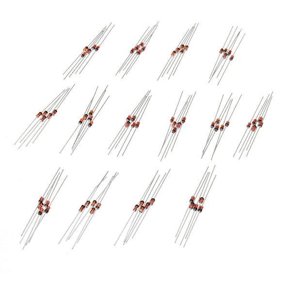 420Pcs 1/2W 0.5W 3.3-30V Regulator Zener Diode