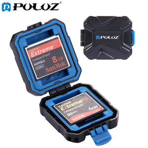 PULUZ PU5001 9 in 1 Memory Card Case Stocker for 2XQD 2CF 2TF 3SD Card