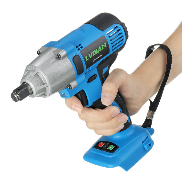 18V 320N.M Cordless Electric Wrench Driver Stepless Speed Change Switch for Makita Battery Electric Wrench