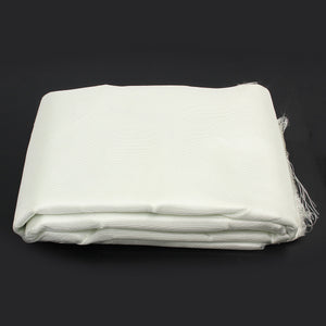 1.27 x 9m Fiber Glass Woven Roving Cloth White Window Screening