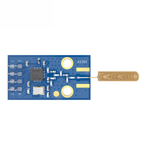 Cleqee-2 E07-M1101D-TH 10dBm Spring Antenna 433MHz CC1101 Wireless Transceiver SPI 433mhz RF Module