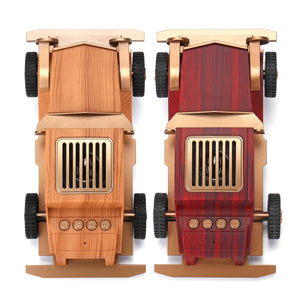 5W Portable USB Wireless bluetooth Speaker Retro Car Setero Wood Super Bass FM MP3