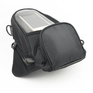 Multi-functional Motorcycle Touchscreen Tank Saddlebags Side Waterproof  Magnetic Navigation