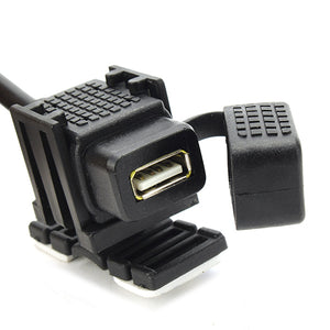 LPC0202 USB Water Resistance Car Motorcycles Charger for GPS Mobile Phones Tablet