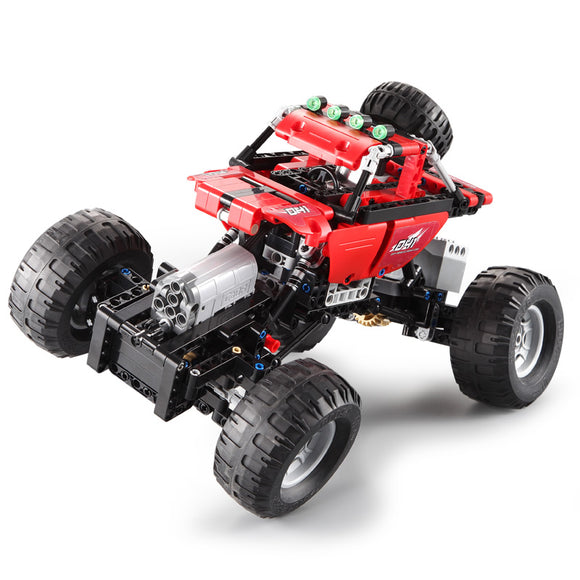 Doublee CaDa Off-road Climbing Car Technology Machinery Group Remote Control Assembly Blocks Toys