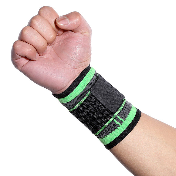 KALOAD 1PC Dacron Adults Wrist Support Outdoor Sports Bracers Bandage Wrap Fitness Protective Gear