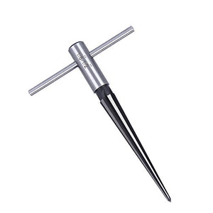 1/8-1/2inch (3-13mm) Bridge Pin Hole Hand Held Reamer T Handle Tapered 6 Fluted Chamferc Reaming