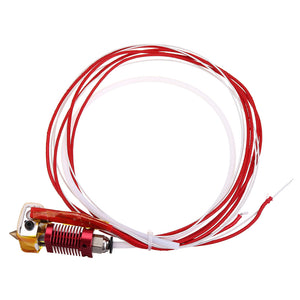 12V / 24V 40W MK8 Extruder Hot End Kit 1.75mm 0.4mm Nozzle For Creality 3D CR-10 3D Printer