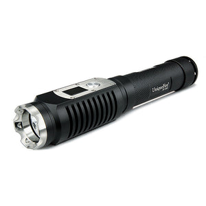 UniqueFire UF-1403 L2 1200LM Self-defense Digital Dispaly Brightness LED Flashlight