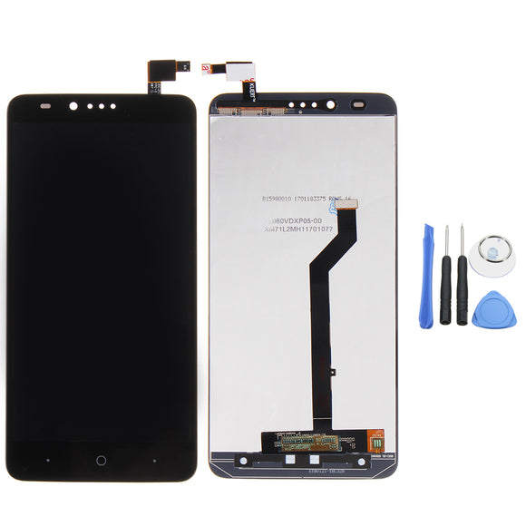 LCD Display+Touch Screen Digitizer Assembly Replacement With Tools For ZTE ZMax Pro Z981