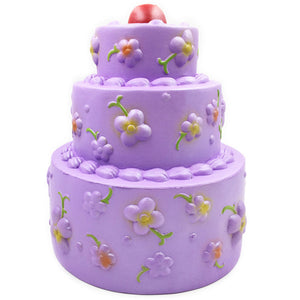 Giggle Bread Giant Squishy Three-layer Flower Cake Humongous Jumbo 25CM Rose Slow Rebound Gift Decor Collection