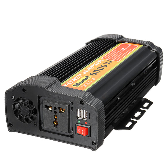 UNNC-8 6000W Solar Power Inverter 12V DC To 220V AC Car Modified Sine Wave Converter