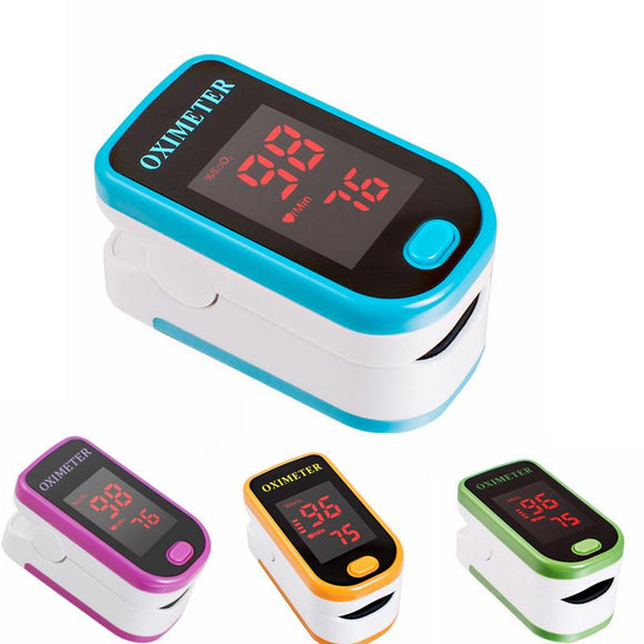 LED Finger Fingertip Pluse Oximeter Blood Oxygen SpO2 PR Meter Heart Rate Monitor