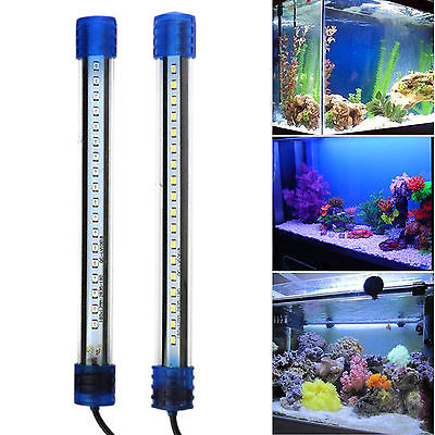 Aquarium Waterproof LED Light Bar Fish Tank Submersible Down Light Tropical Aquarium