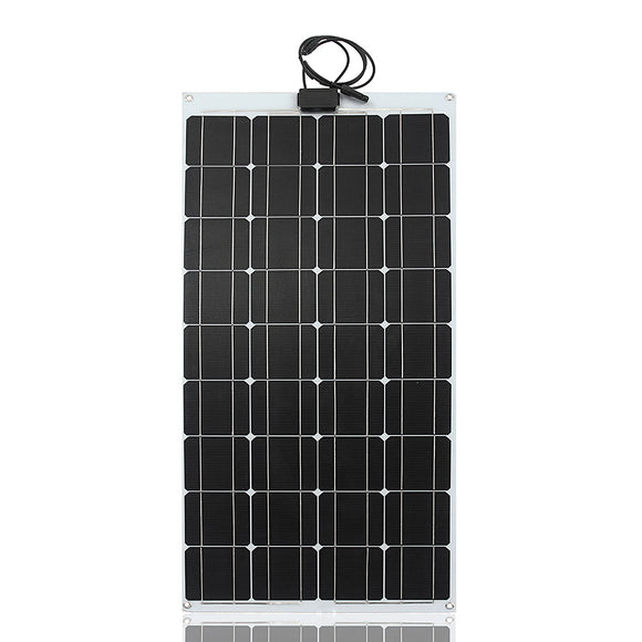 Elfeland SP-6 100W 12V Sun Power ETFT Energy Flexible Solar Panel For Boat Caravan Car