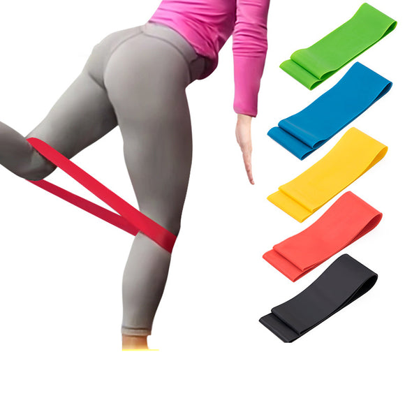 KALOAD Portable Runner Resistance Bands Elastic Sport Latex Belt Fitness Yoga Stretch Bands