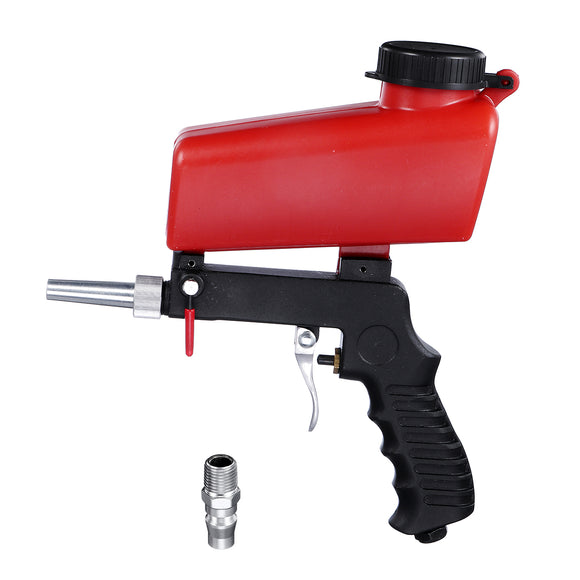 90PSI Portable Pneumatic Sand Blasting Paint Airbrush Small Hand Held Sandblasting with Switch