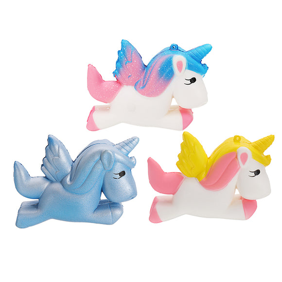 Squishy Unicorn Horse 13cm Soft Slow Rising Cute Kawaii Cartoon Doll Collection Gift Decor Toy