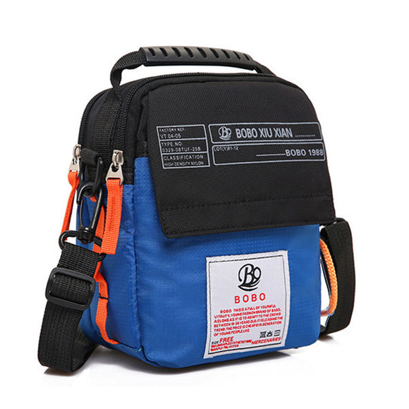 Men Nylon Waterproof Casual Crossbody Bag Lightweight Shoulder Bag