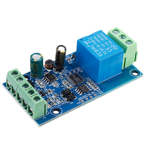 Modbus RTU 7-24V Relay Module RS485/TTL 1-way Input and Output with Anti-reverse Protection